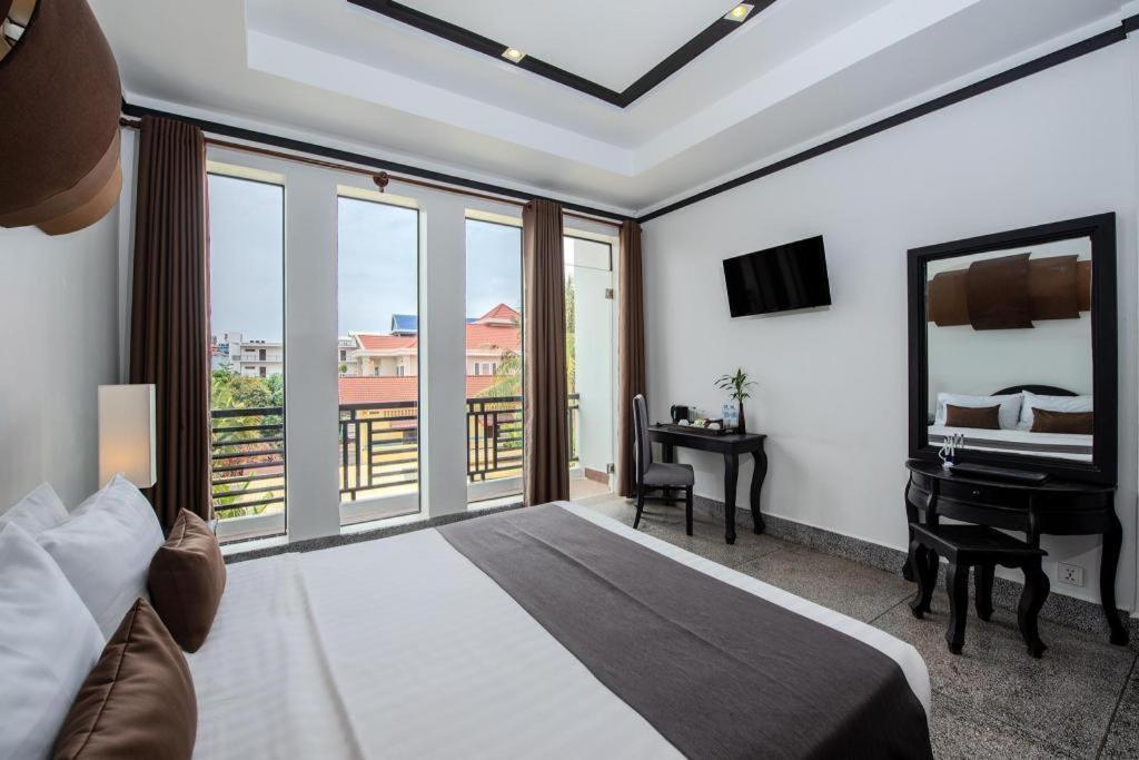 ลา ดา คีรี บูติก โฮเทล Hotel เสียมราฐ ภายนอก รูปภาพ
